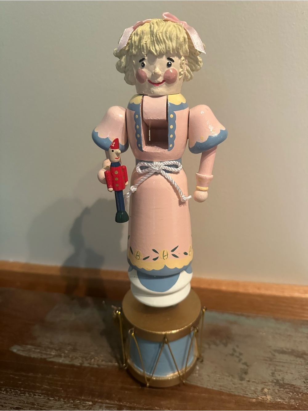 Vintage Clara Nutcracker Doll working lovely condition